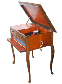 Paillard Grammophon -Tisch