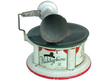 Das Kiddyphone, eine Sprechmaschiene für Kinder /  Kiddypone,the talking machine for kids